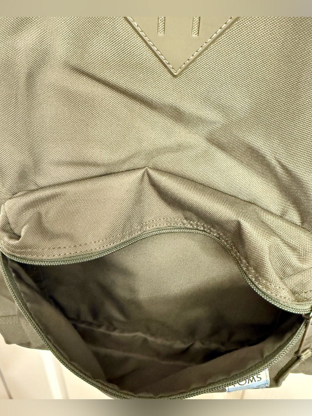 Toms Olive Green Backpack - Picture 5 of 9